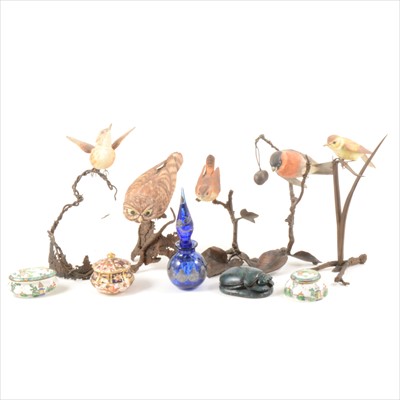 Lot 45 - Four Albany Worcester bird models, a...