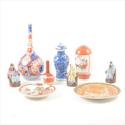 Lot 6 - Japanese bottle vase