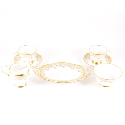 Lot 47 - Tuscan part teaset