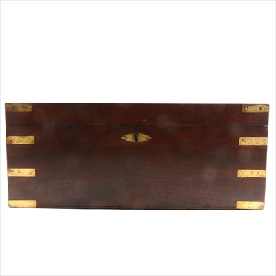Lot 124 - A Victorian mahogany collectors cabinet