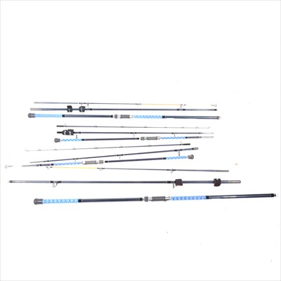 Lot 163 - Four Shakespeare sea fishing rods