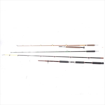 Lot 164 - Three saltwater fishing rods