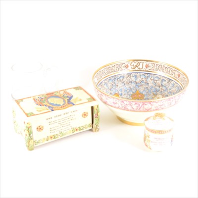 Lot 42 - A Paragon Commemorative bowl for the Coronation of King George VI and Queen Elizabeth, etc.