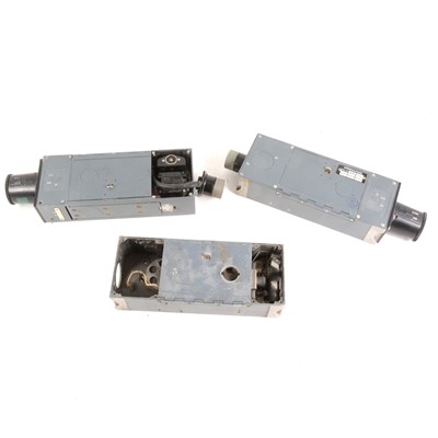 Lot 204 - Two type G45 military aircraft cameras, and one similar.