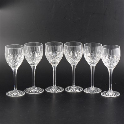 Lot 100A - A part suite of Stuart Crystal stemware, Shaftesbury pattern