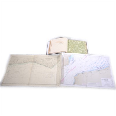 Lot 138 - A collection of nautical maps, mostly French publications