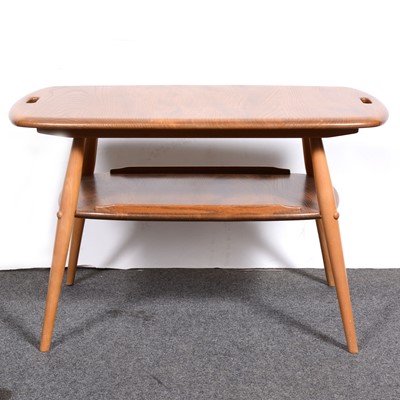 Lot 6 - An Ercol  two-tier tray table