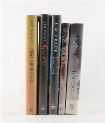 Lot 11 - JIM CRACE, Continent, Heinemann 1986, with...