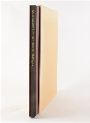 Lot 18 - TED HUGHES, Rain-Charm For The Duchy, Faber &...
