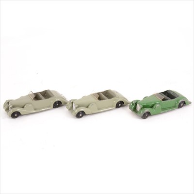 Lot 109 - Dinky Toys; Three 38C Lagonda models.