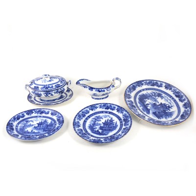 Lot 1018 - A Doulton Burslem 'Madras' pattern part dinner service