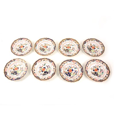 Lot 1040 - Eight Masons ironstone side plates
