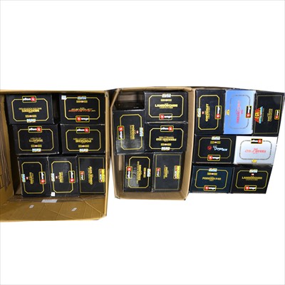 Lot 210 - Nineteen Burago 1:18 scale models, all boxed.