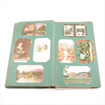 Lot 182 - An Edwardian postcard album