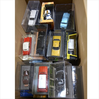 Lot 219 - Thirty-seven modern die-cast and 1:43 scale models, Oxford, Nep, Solido etc.