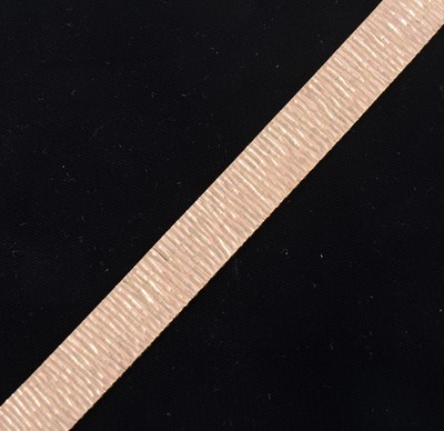 Lot 89 - A 9 carat yellow gold bracelet.