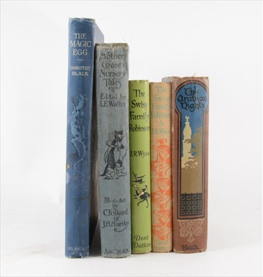 Lot 57 - Thomas Ingoldsby - The Jackdaw of Rheims illustrated by Charles Folkard and other books by Charles Folkard
