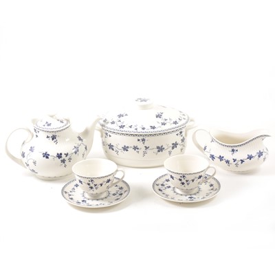 Lot 44 - An extensive Royal Doulton dinner and tea service, 'Yorktown' pattern