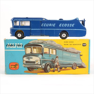 Lot 168 - Corgi Major Toys; no.1126 Ecurie Ecosse Racing Car Transporter, boxed.