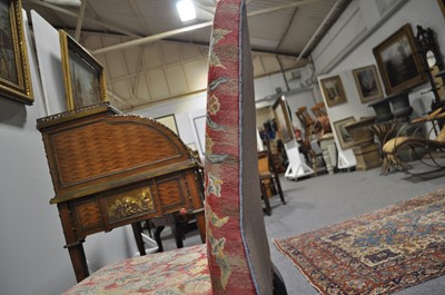 Lot 295 - A pair of Georgian II mahogany side chairs