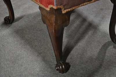 Lot 295 - A pair of Georgian II mahogany side chairs