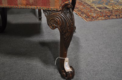 Lot 295 - A pair of Georgian II mahogany side chairs