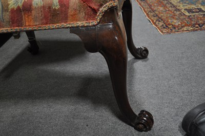 Lot 295 - A pair of Georgian II mahogany side chairs