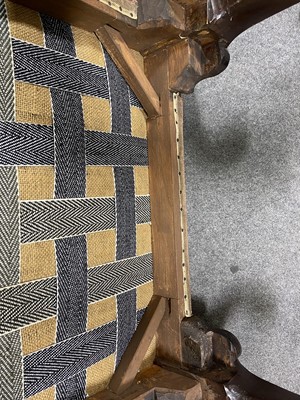 Lot 295 - A pair of Georgian II mahogany side chairs