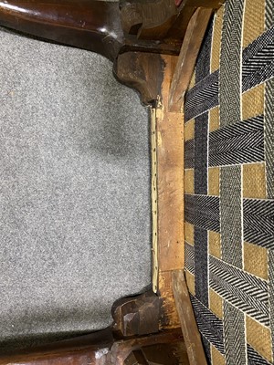 Lot 295 - A pair of Georgian II mahogany side chairs