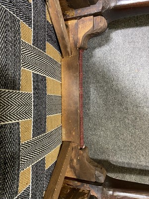 Lot 295 - A pair of Georgian II mahogany side chairs
