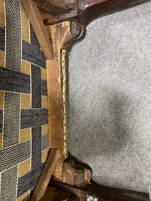Lot 295 - A pair of Georgian II mahogany side chairs