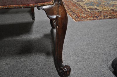 Lot 295 - A pair of Georgian II mahogany side chairs
