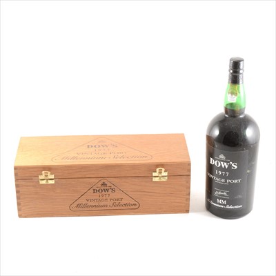 Lot 77 - Dow's Vintage Port, Millennium Selection, 1977...