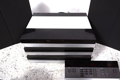 Lot 54 - Music system and speakers