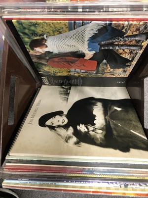 Lot 38 - Collection of Vinyl LP records; Fourty-two including Skid Row, Pink Floyd, Bob Dylan, Frank Zappa, and other.