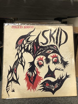 Lot 38 - Collection of Vinyl LP records; Fourty-two including Skid Row, Pink Floyd, Bob Dylan, Frank Zappa, and other.