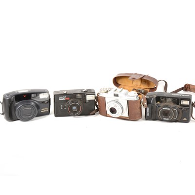 Lot 168 - Vintage SLR cameras, other cameras and accessories.