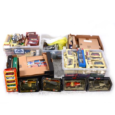 Lot 171 - Large quantity of modern die-cast models, including Lledo, Matchbox models, and others.
