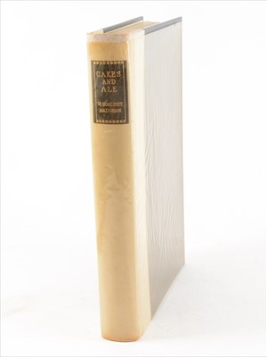 Lot 53 - W SOMERSET MAUGHAM [GRAHAM SUTHERLAND], illust], Cakes and Ale, Heinemann