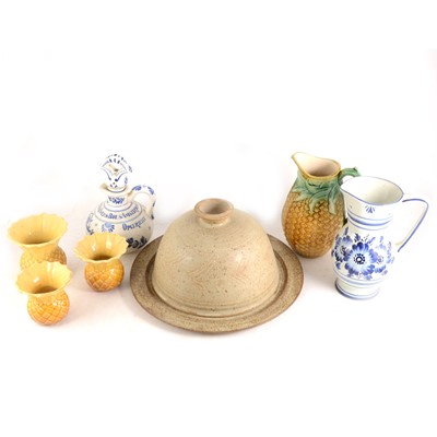 Lot 35 - Two boxes of assorted household ceramics and glass