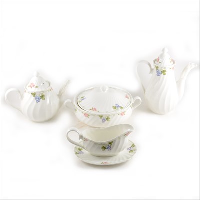 Lot 1068 - Aynsley bone china dinner service 'Moselle' pattern
