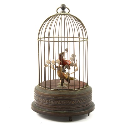 Lot 112 - Singing bird automaton