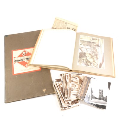 Lot 125 - A collection of postcards in albums, topographical GB and Worldwide