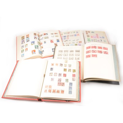 Lot 119 - Stamps: an extensive collection, including 19th century issue GB, unusual envelopes, etc