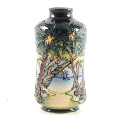 Lot 4 - Kiribati pattern vase, Moorcroft Pottery