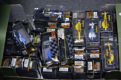 Lot 172 - Onyx 1:43 scale F1 model cars; aprox 42 models