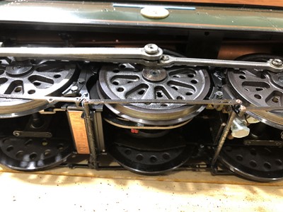 Lot 1 - Aster Hobby live steam, gauge 1 / G scale, 45mm locomotive and tender; 'Winston Churchill' BR no.34051, in wooden case.