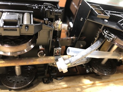 Lot 1 - Aster Hobby live steam, gauge 1 / G scale, 45mm locomotive and tender; 'Winston Churchill' BR no.34051, in wooden case.