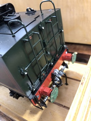 Lot 1 - Aster Hobby live steam, gauge 1 / G scale, 45mm locomotive and tender; 'Winston Churchill' BR no.34051, in wooden case.