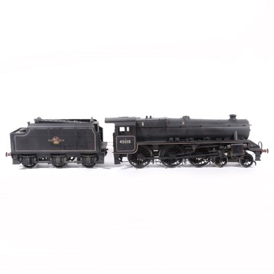 Lot 2 - Bachmann electric, gauge 1 / G scale, 45mm locomotive and tender; LSL13 'Black Five' 4-6-0 BR  no.45018, in wooden case.